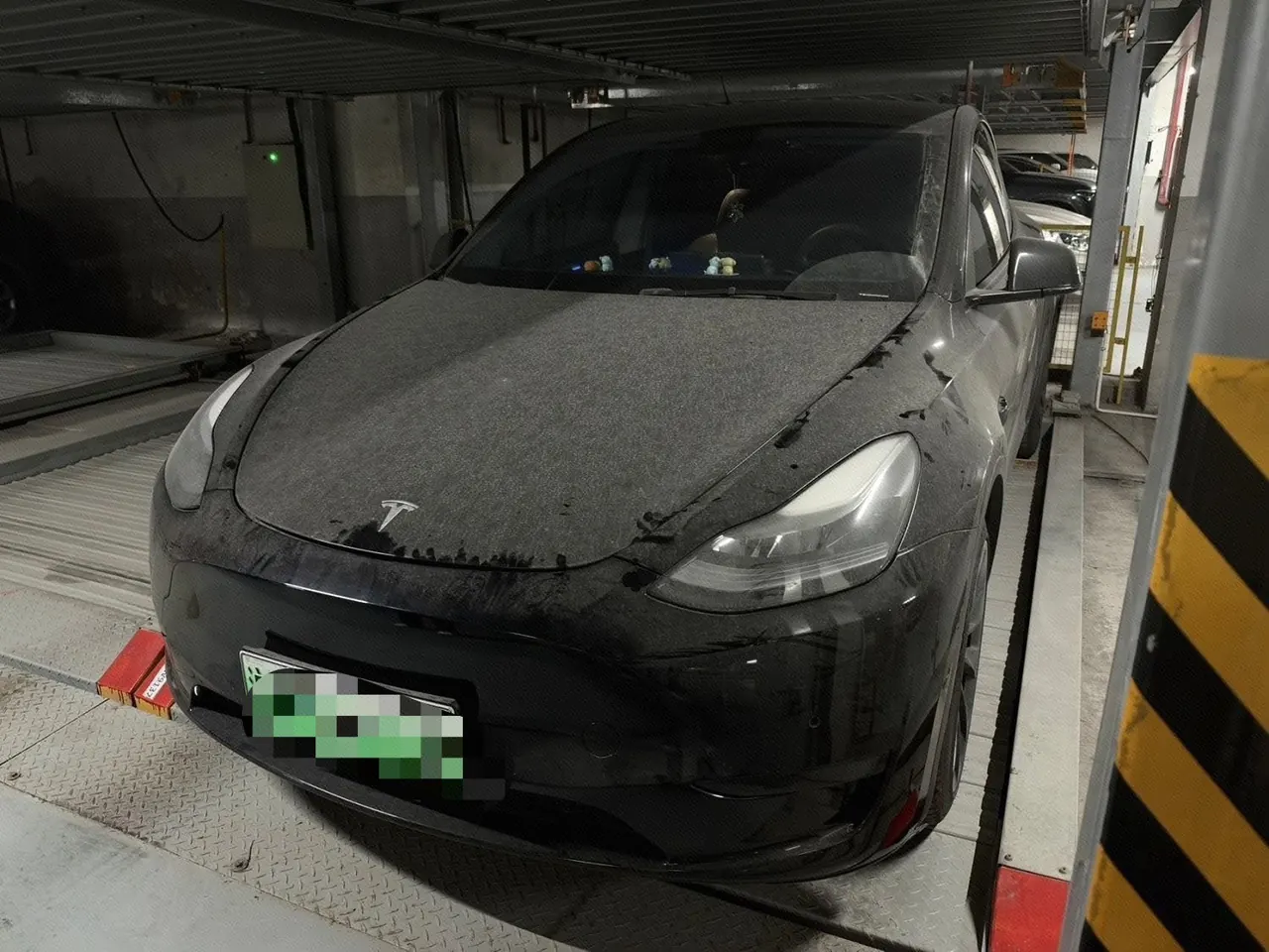 Открыть галерею: Tesla 2022 Model Y rear-wheel drive version automatic transmission
