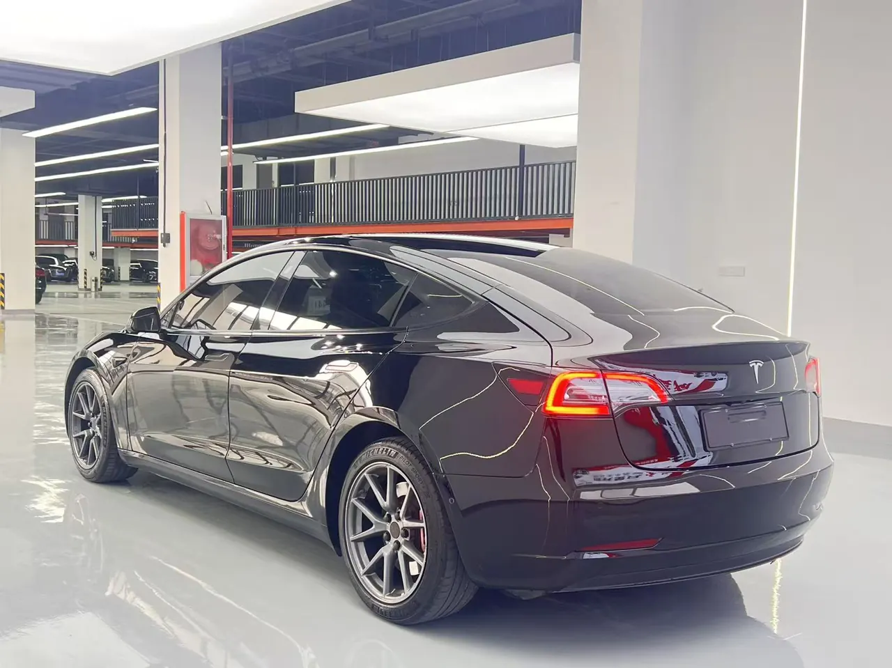 Tesla 2022 Model 3 rear-wheel drive version of automatic transmission 7