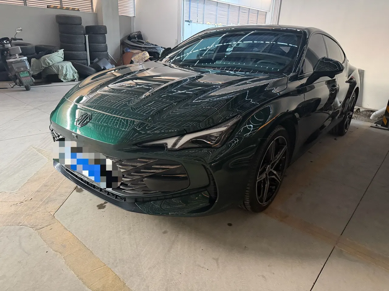 Открыть галерею: MG 2023 MG7 2.0T Trophy to stimulate the world version of automatic gear