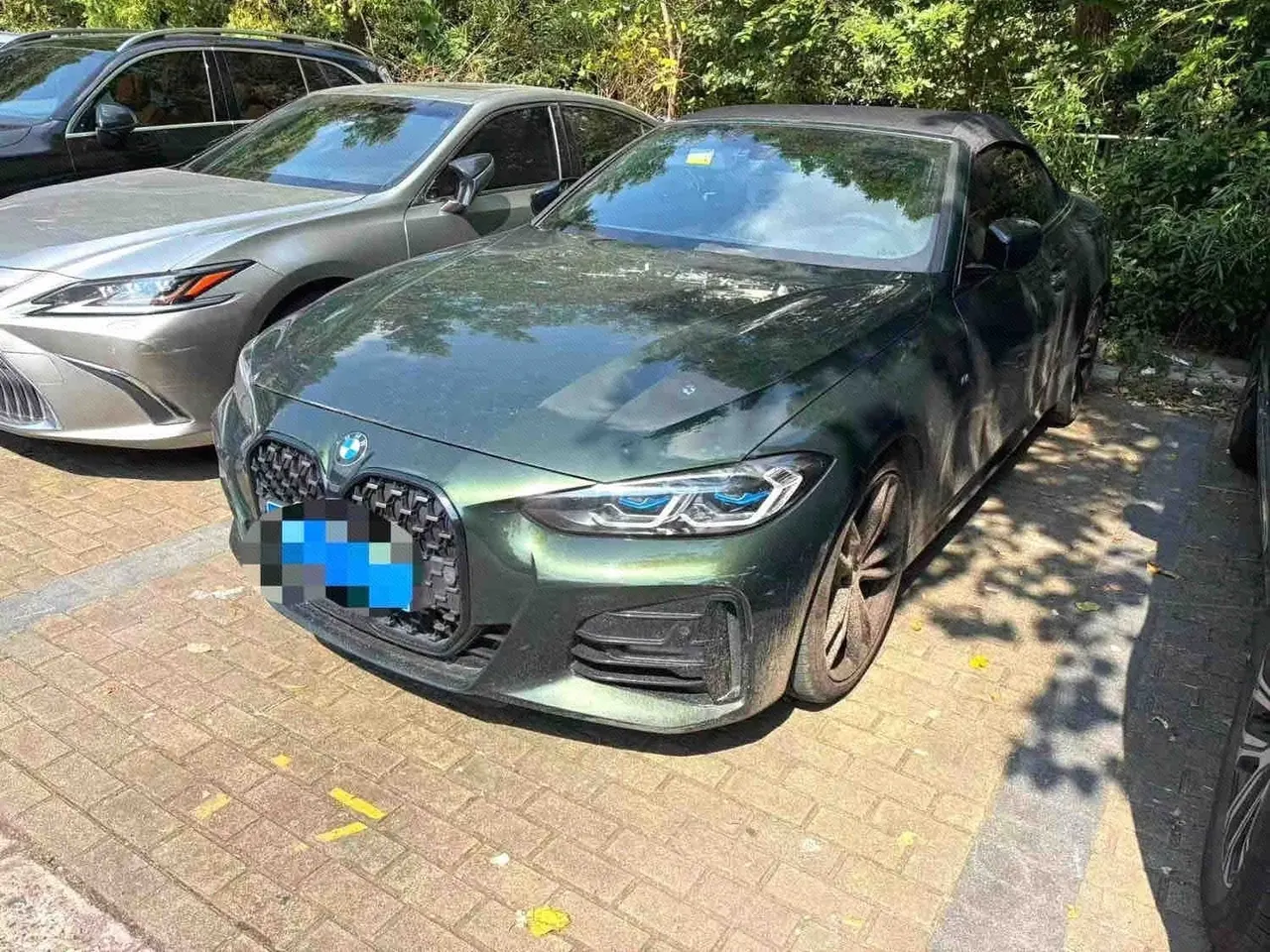 Open image lightbox: BMW 4 Series (Imported) 2022 425i Convertible Coupe 2.0T M Sports Obsidian Night Suit Automatic Gear