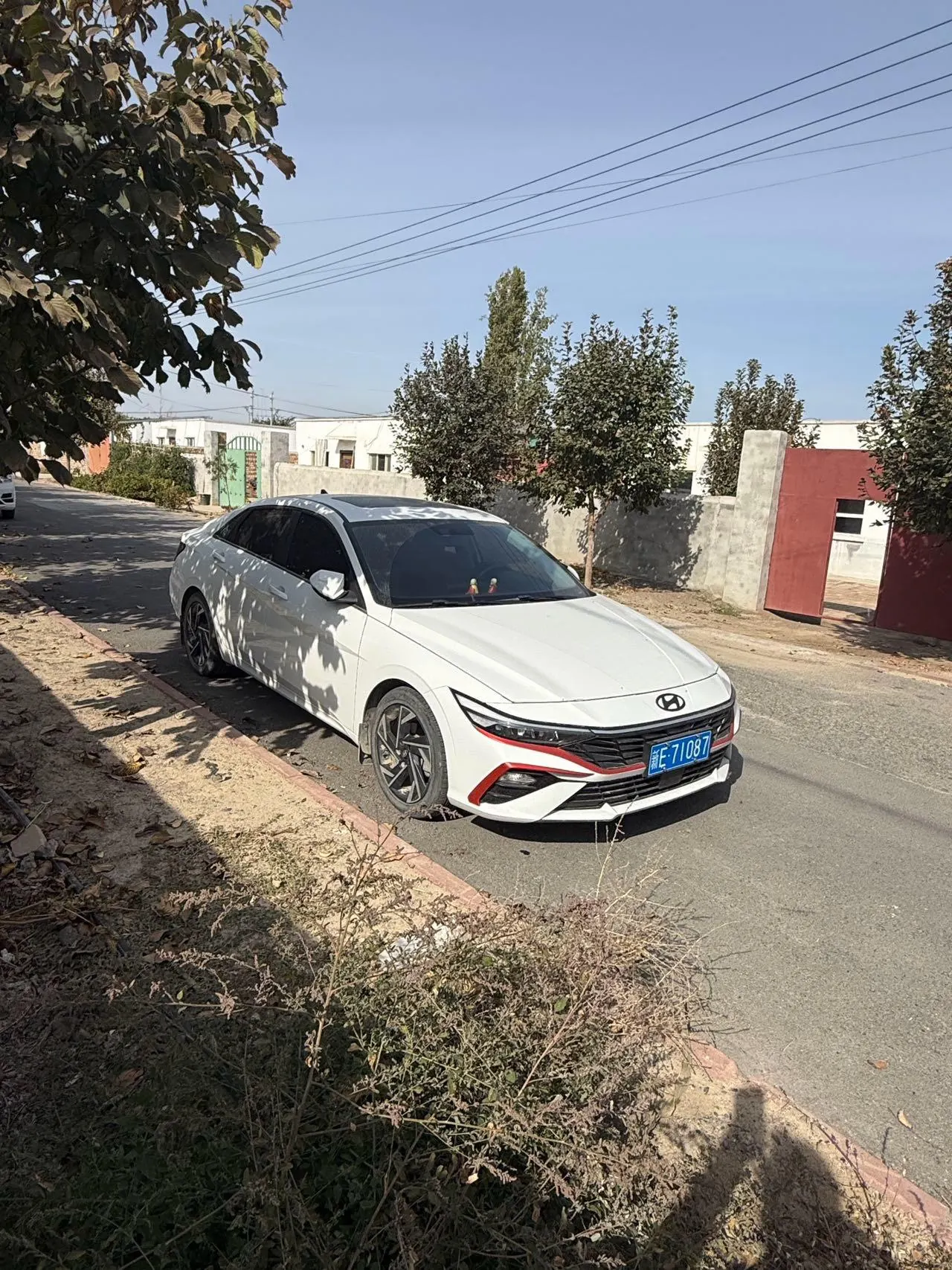 Hyundai 2023 Elantra-sedan 1.5 stepless GLX elite automatic gear 3