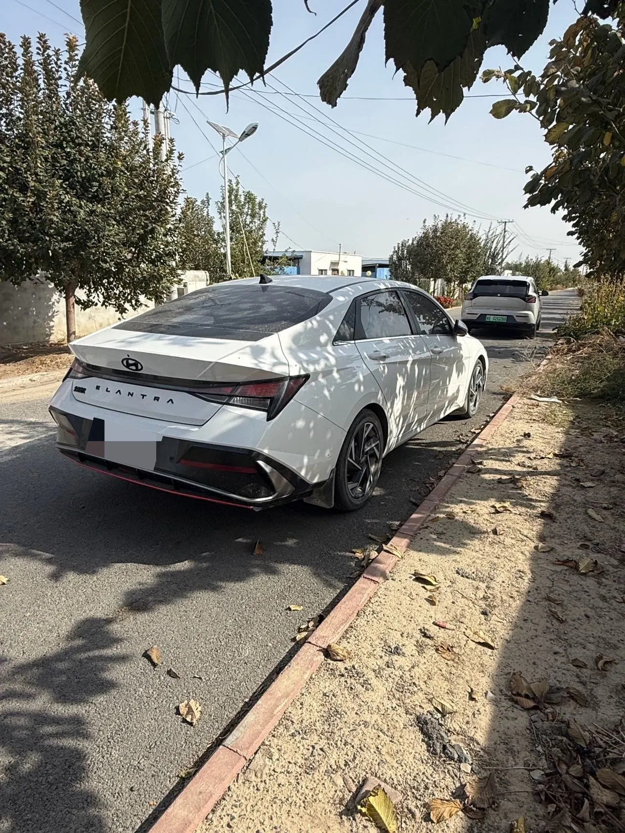 Hyundai 2023 Elantra-sedan 1.5 stepless GLX elite automatic gear 4