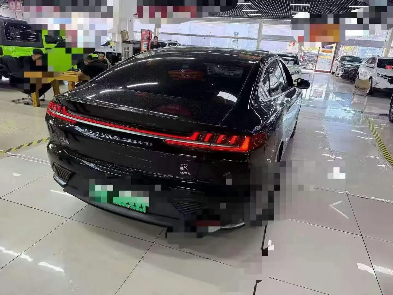 BYD 2020 Han four-wheel drive high-performance flagship automatic gear 6
