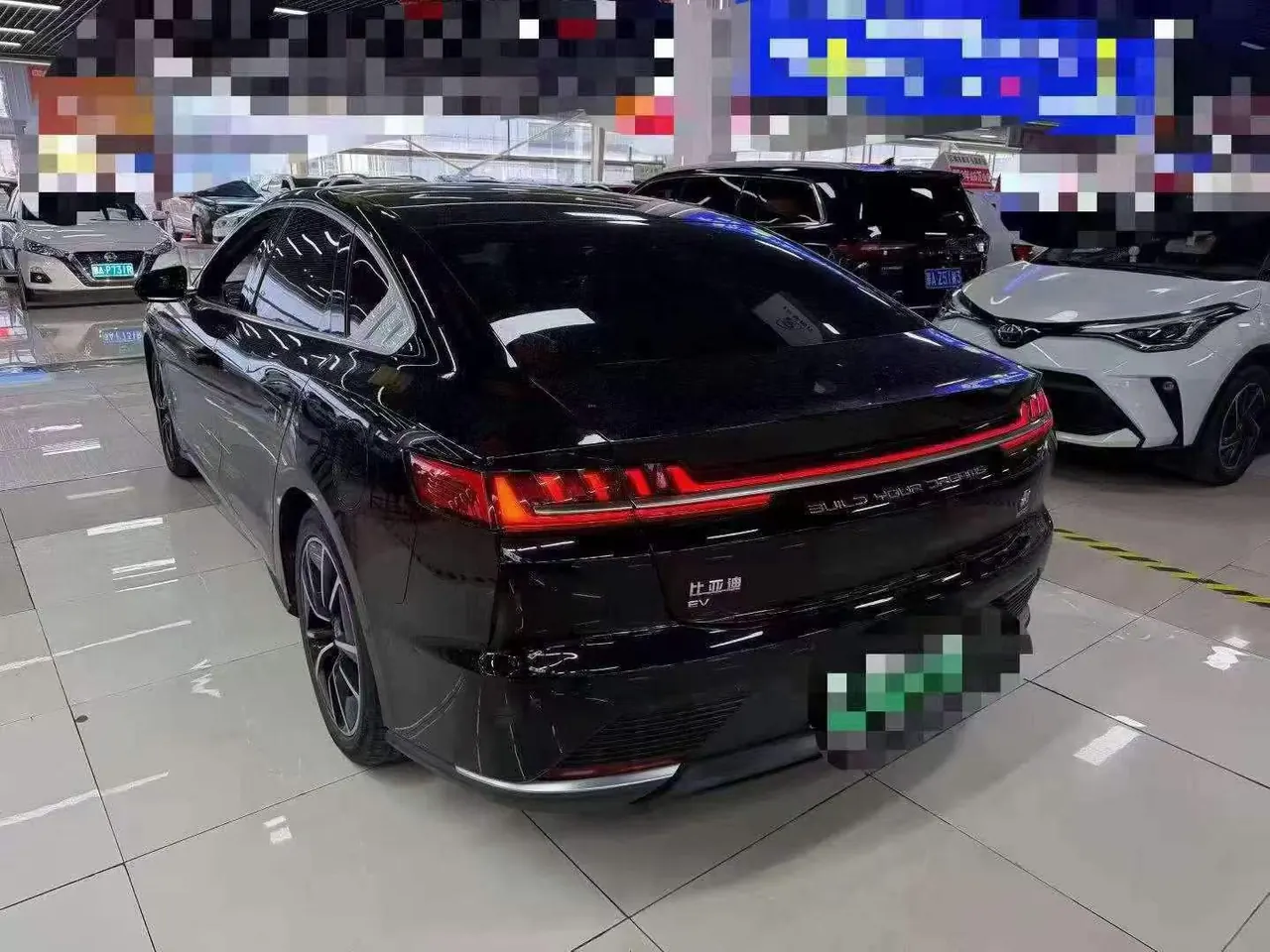 BYD 2020 Han four-wheel drive high-performance flagship automatic gear 7