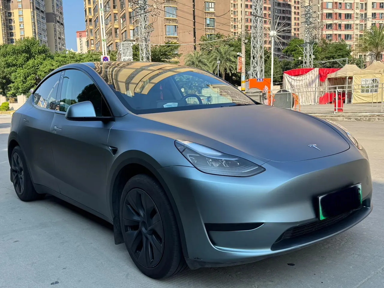 Tesla 2024 Model Y rear-wheel drive version automatic transmission 3