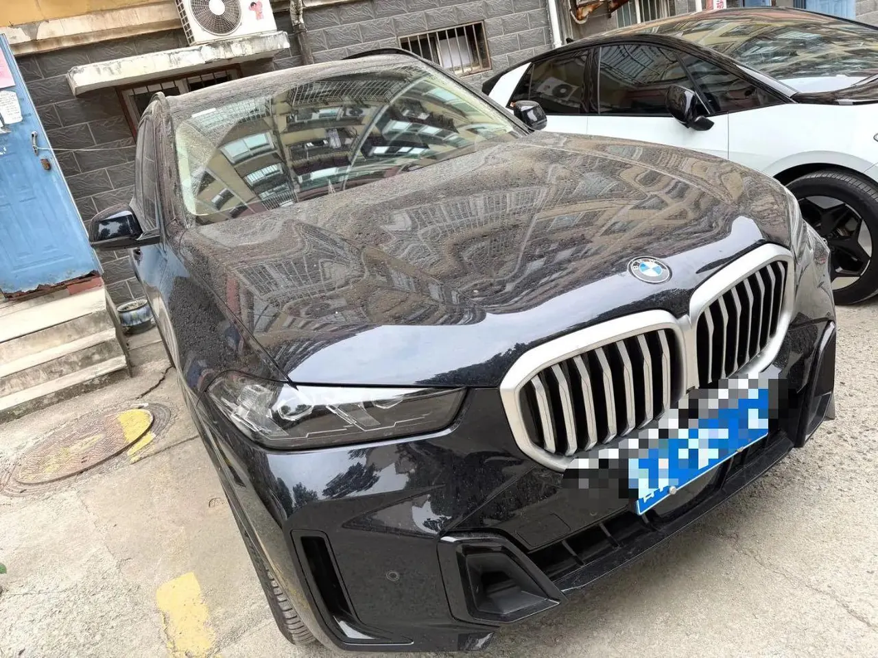 BMW 2023 X5 xDrive30Li 48V 2.0T exclusive m sports obsidian night suit automatic gear 2