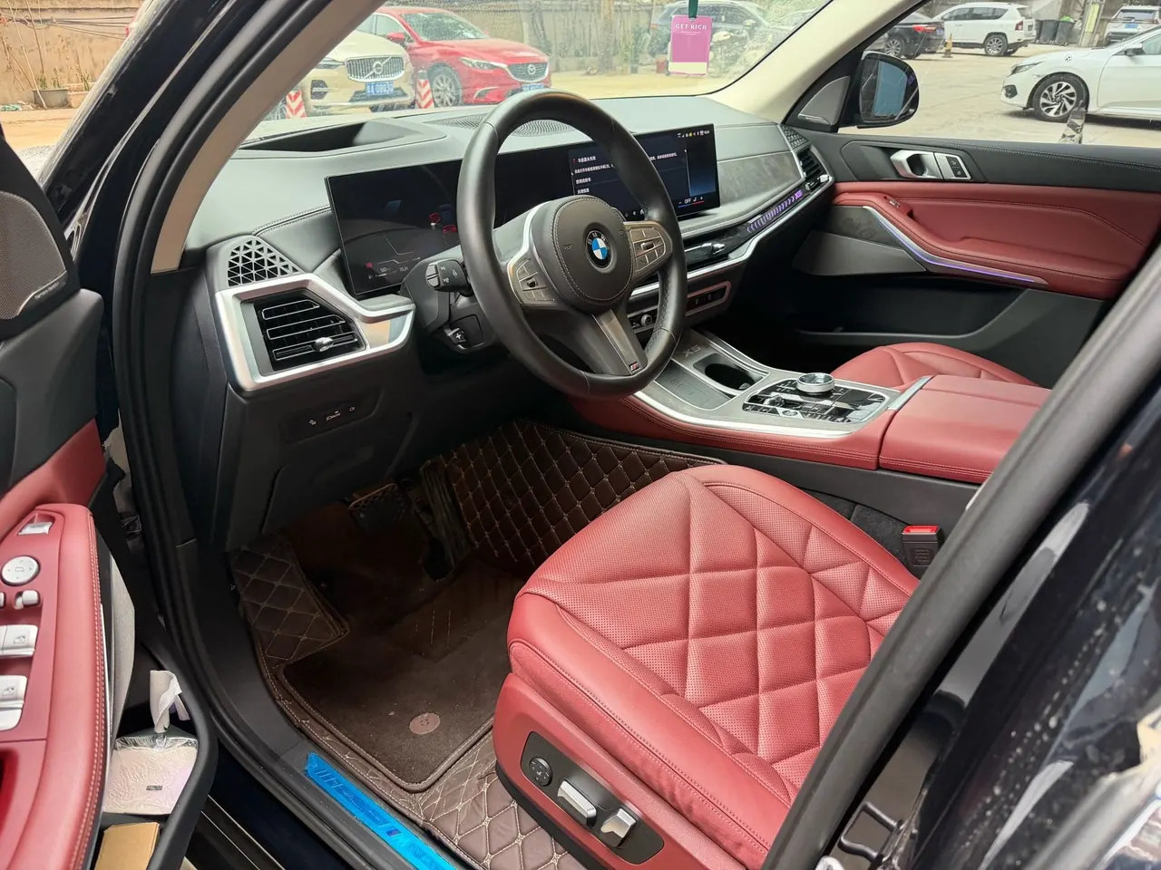 BMW 2023 X5 xDrive30Li 48V 2.0T exclusive m sports obsidian night suit automatic gear 4