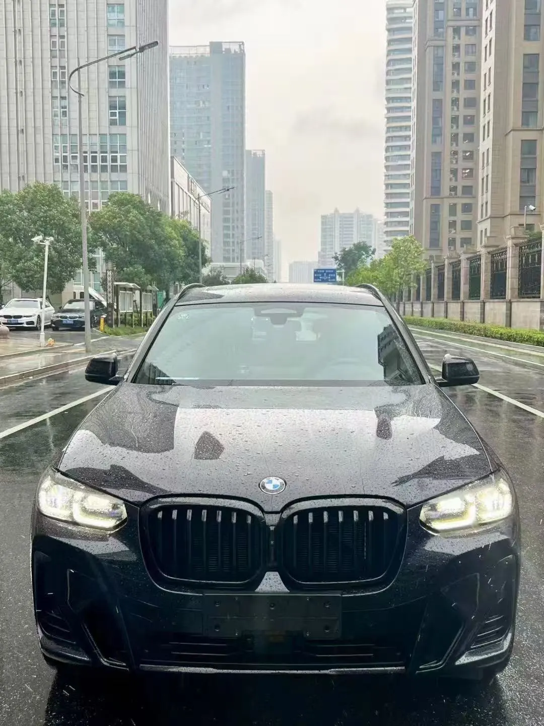 BMW 2023 X3 xDrive30i 2.0T exclusive M obsidian night set automatic gear 6