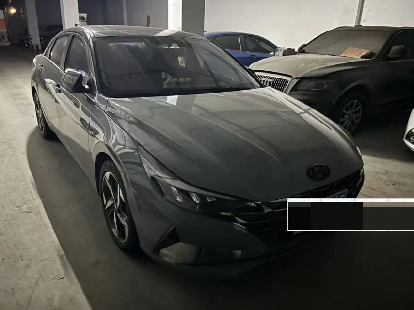 Hyundai 2022 Elantra-sedan 1.5 stepless GLX elite automatic gear 2