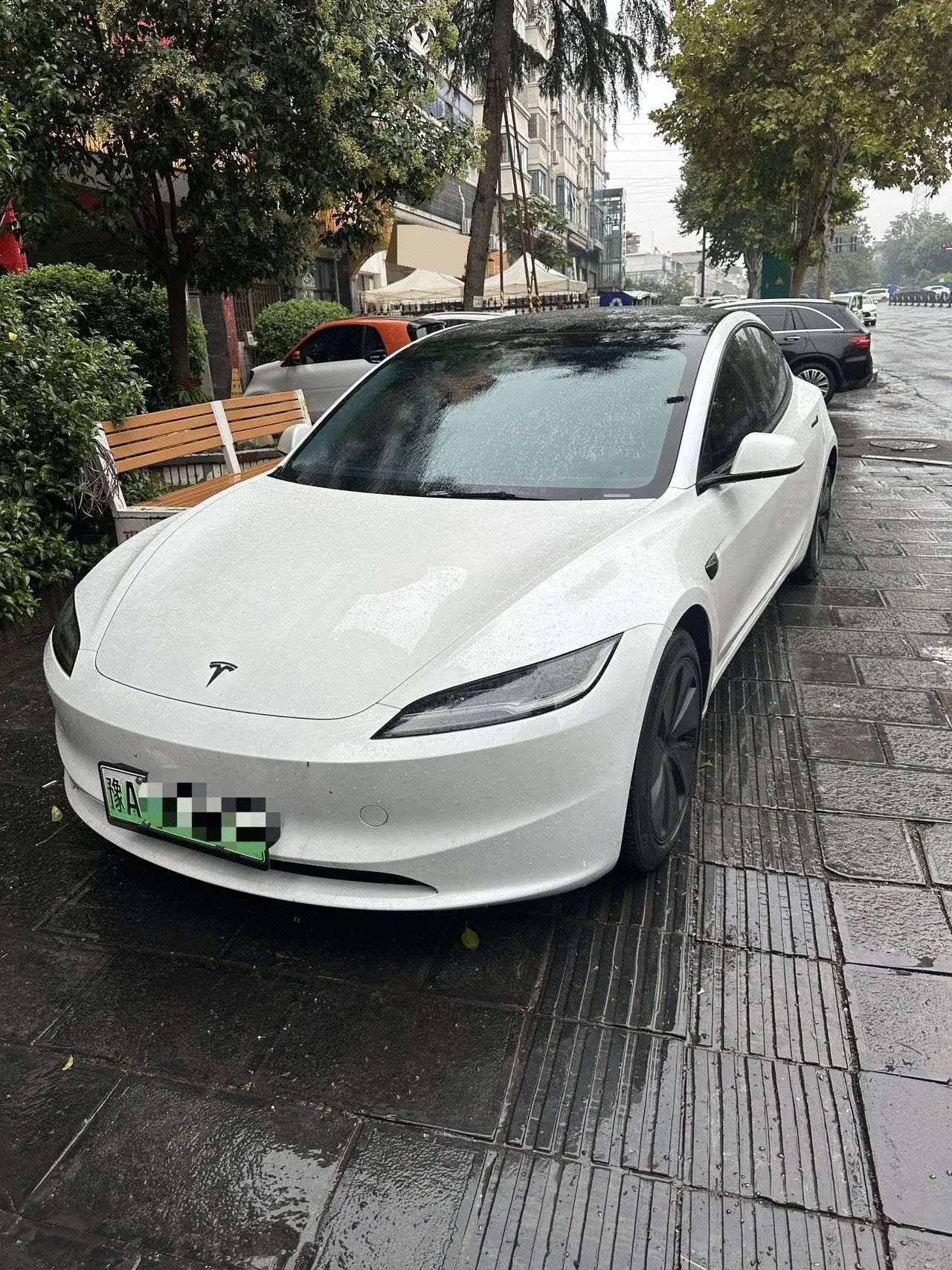 Открыть галерею: Tesla 2023 Model 3 Long Endurance New Edition Dual Motor All-wheel Drive Automatic Transmission