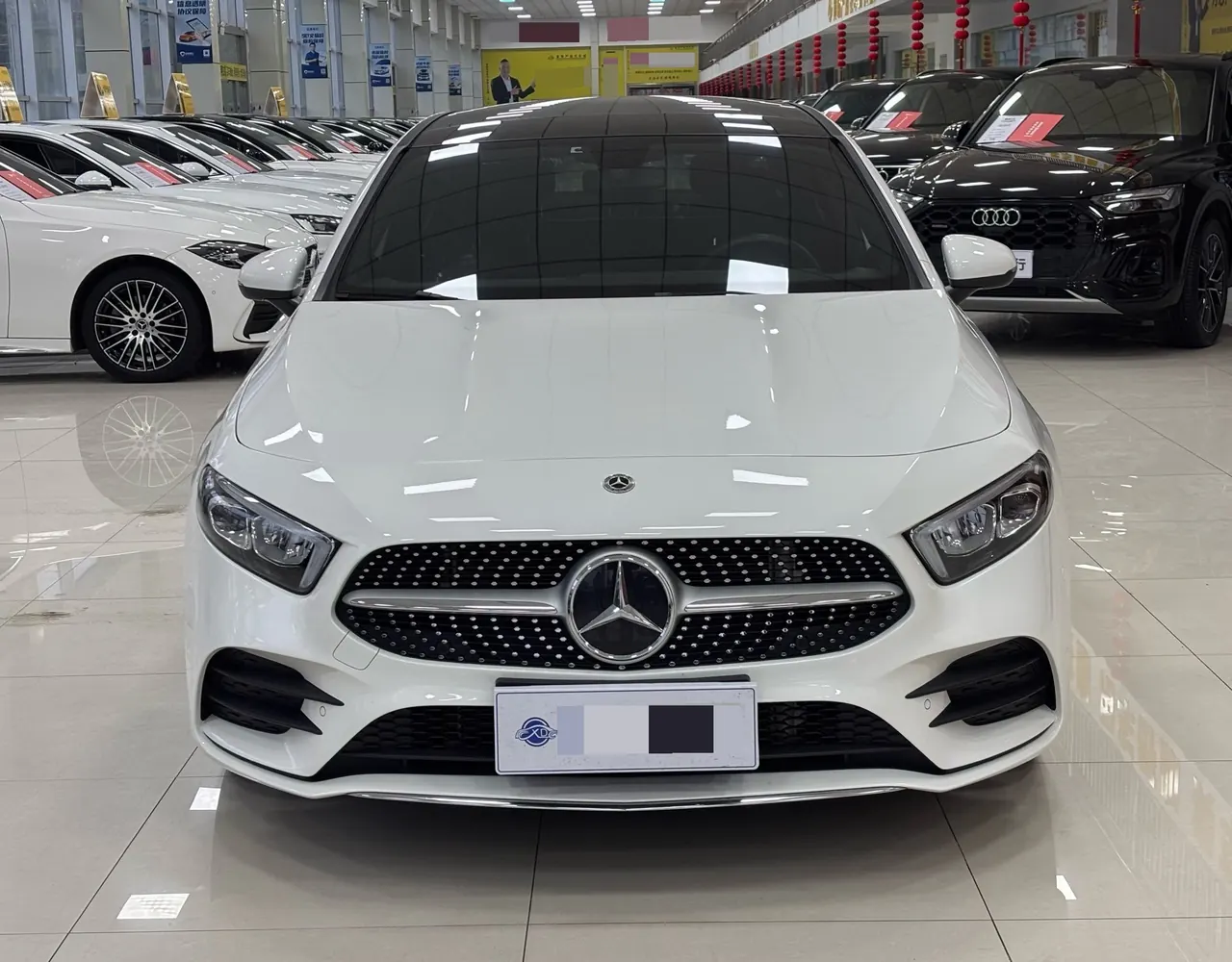 Mercedes Benz Class A 2021 A 200 L 1.3T Fashion Automatic Gear 2