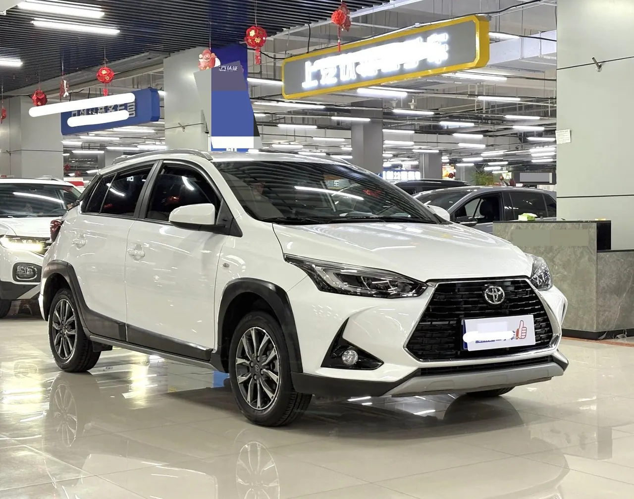 Toyota yaris 2022 YARiS L to dazzle X 1.5 stepless luxury PLUS version of automatic gear 3