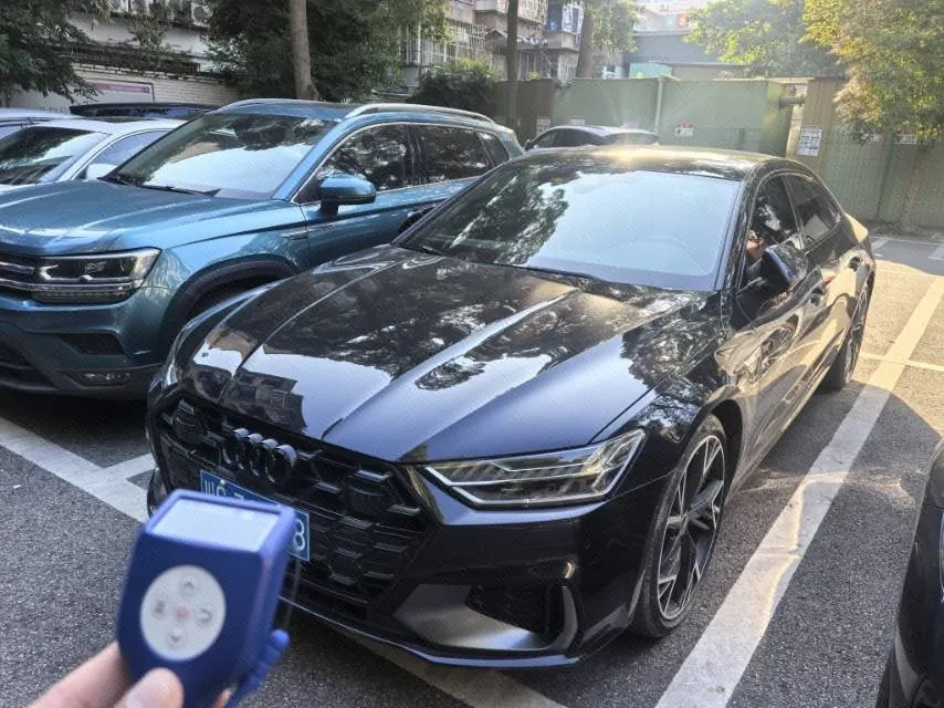 Open image lightbox: Audi 2024 A7L 2.0TFSI 45TFSI Quattro Black Samurai Edition Automatic Gear