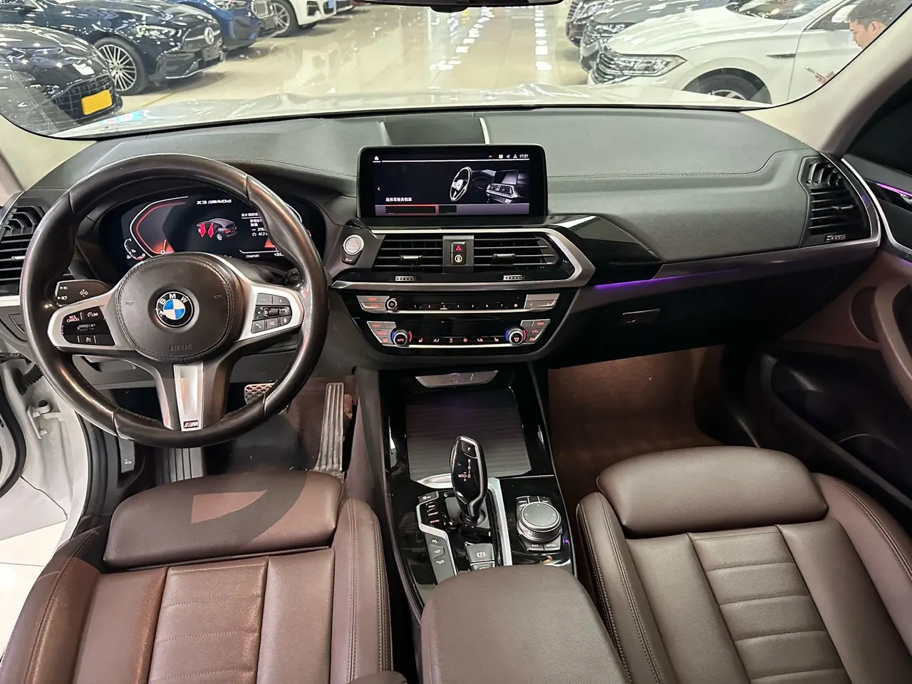 BMW 2021 X3 xDrive25i 2.0T M sports suit automatic gear 12