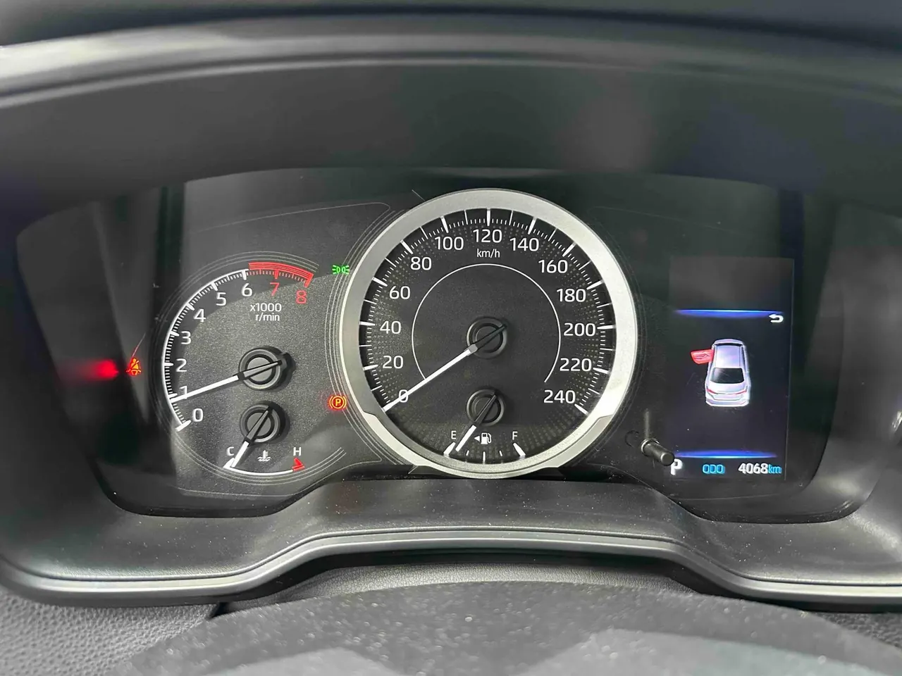 Toyota 2021 corolla 1.2T stepless elite PLUS version of automatic gear 18