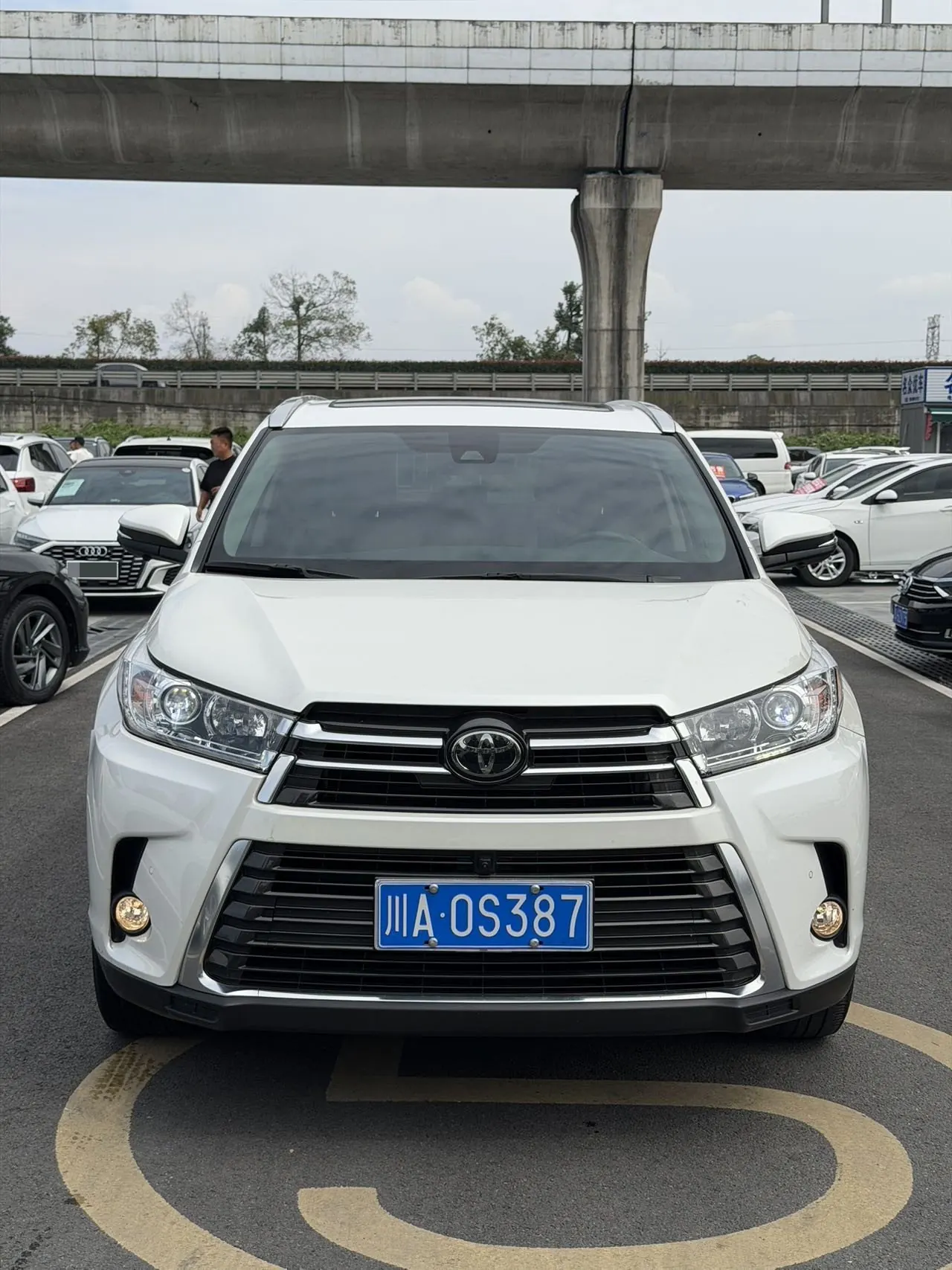 Toyota 2021 Highlander 2.0T 4-wheel drive deluxe 7-seat automatic gear 3