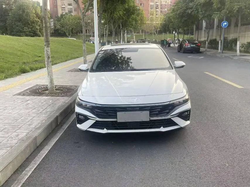 Hyundai 2023 Elantra-sedan 1.5 stepless GLX elite automatic gear 2