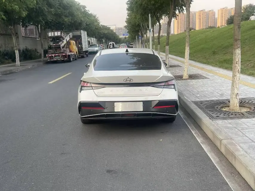 Hyundai 2023 Elantra-sedan 1.5 stepless GLX elite automatic gear 8