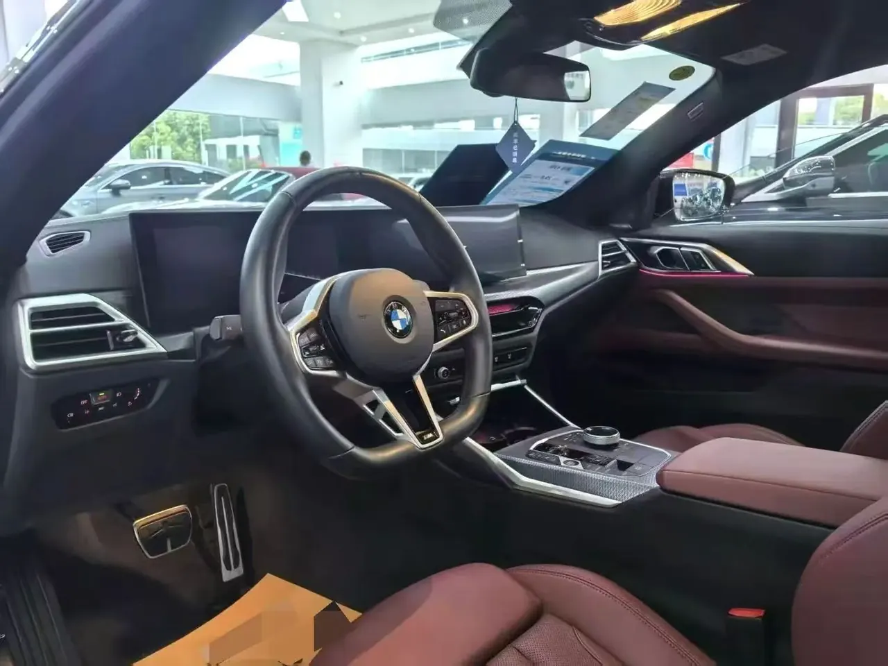 BMW 4 Series (Imported) 2023 430i Four-Door Coupe 2.0T M Sports Obsidian Night Suit Automatic Gear 3