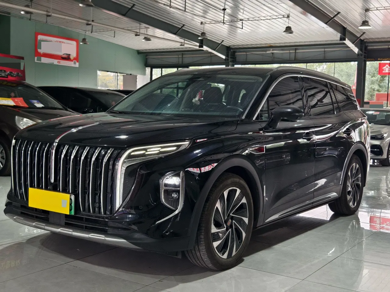 HongQi 2024 HS7 PHEV 2.0T 4-wheel drive flag smooth version 7-seat automatic gear - View 1