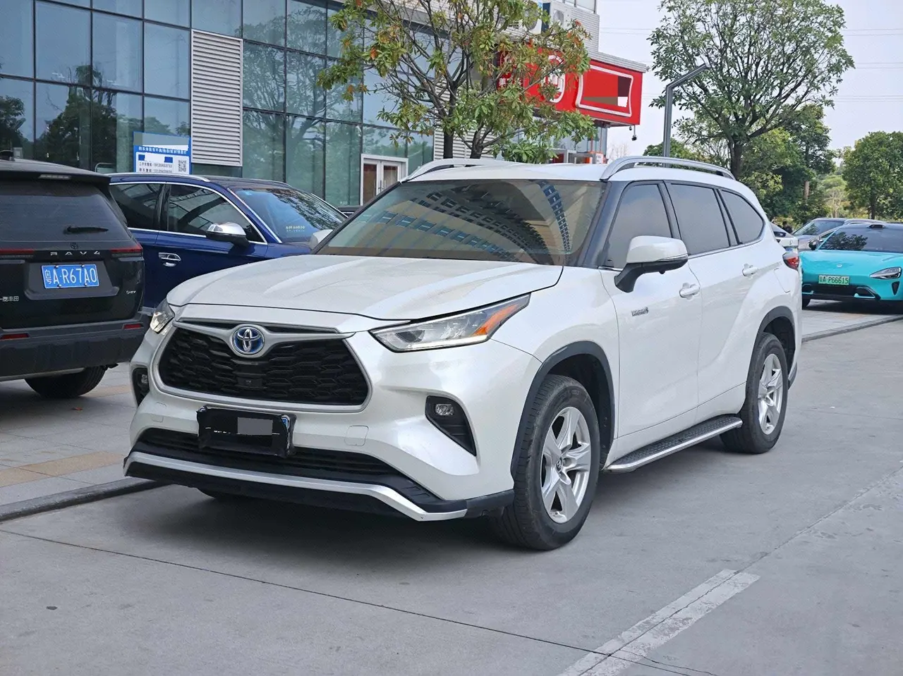 Open image lightbox: Toyota 2023 Highlander Dual Engine 2.5 Stepless Intelligent Electric Hybrid Two-Drive Elite Edition 5-seat Automatic Transmission