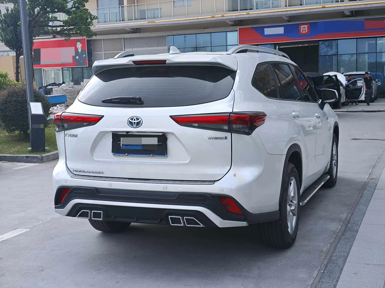 Toyota 2023 Highlander Dual Engine 2.5 Stepless Intelligent Electric Hybrid Two-Drive Elite Edition 5-seat Automatic Transmission 7