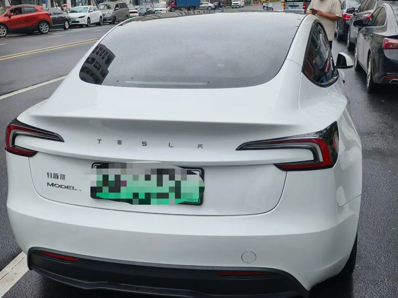 Tesla 2023 Model 3 Rejuvenation Edition Rear Wheel Drive Automatic Transmission 4