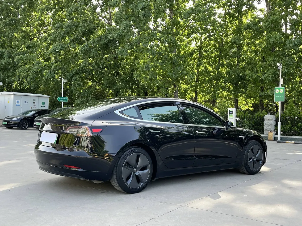 Tesla 2020 Model 3 long endurance rear wheel drive version (modified) automatic gear 6