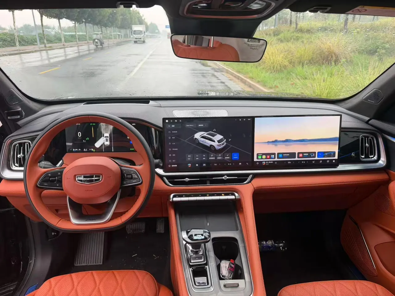 Geely 2026 XingyueL (Monjaro) I-HEV 1.5T Zhiqing Hybrid Wangshu Edition Automatic Gear 5