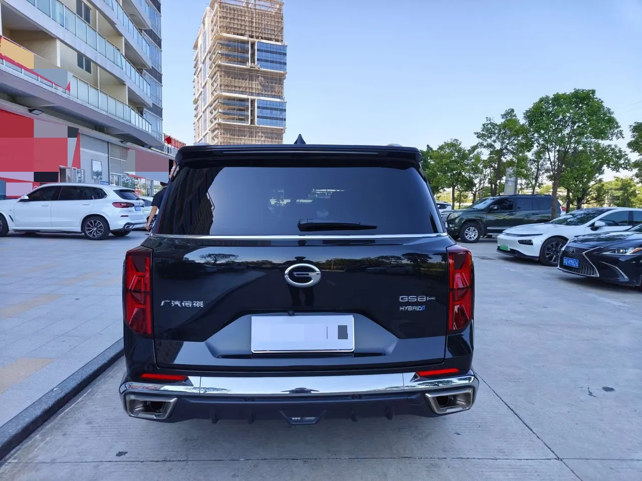 Chuanqi 2022 GS8 Hybrid 2.0TM Stepless Four-wheel Drive Premium Edition Seven-seat Automatic Gear 7