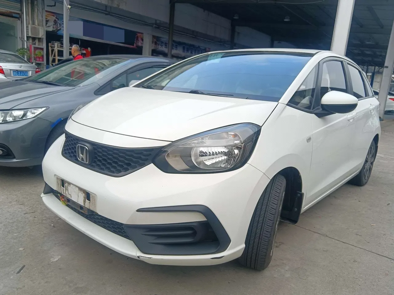 Открыть галерею: Honda 2022 Fit 1.5 Stepless Tide Enjoy Skylight Edition Automatic Gear