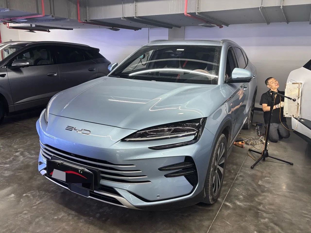 BYD 2023 Song PLUS DM-i 1.5 Stepless Champion Edition 150KM Flagship PLUS Automatic Gear - View 1