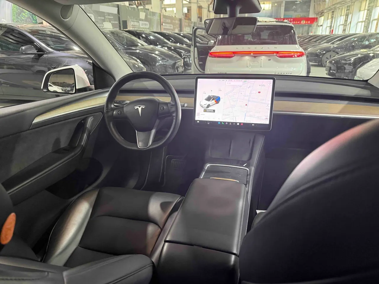 Tesla 2021 Model Y long endurance all-wheel drive version automatic transmission 4