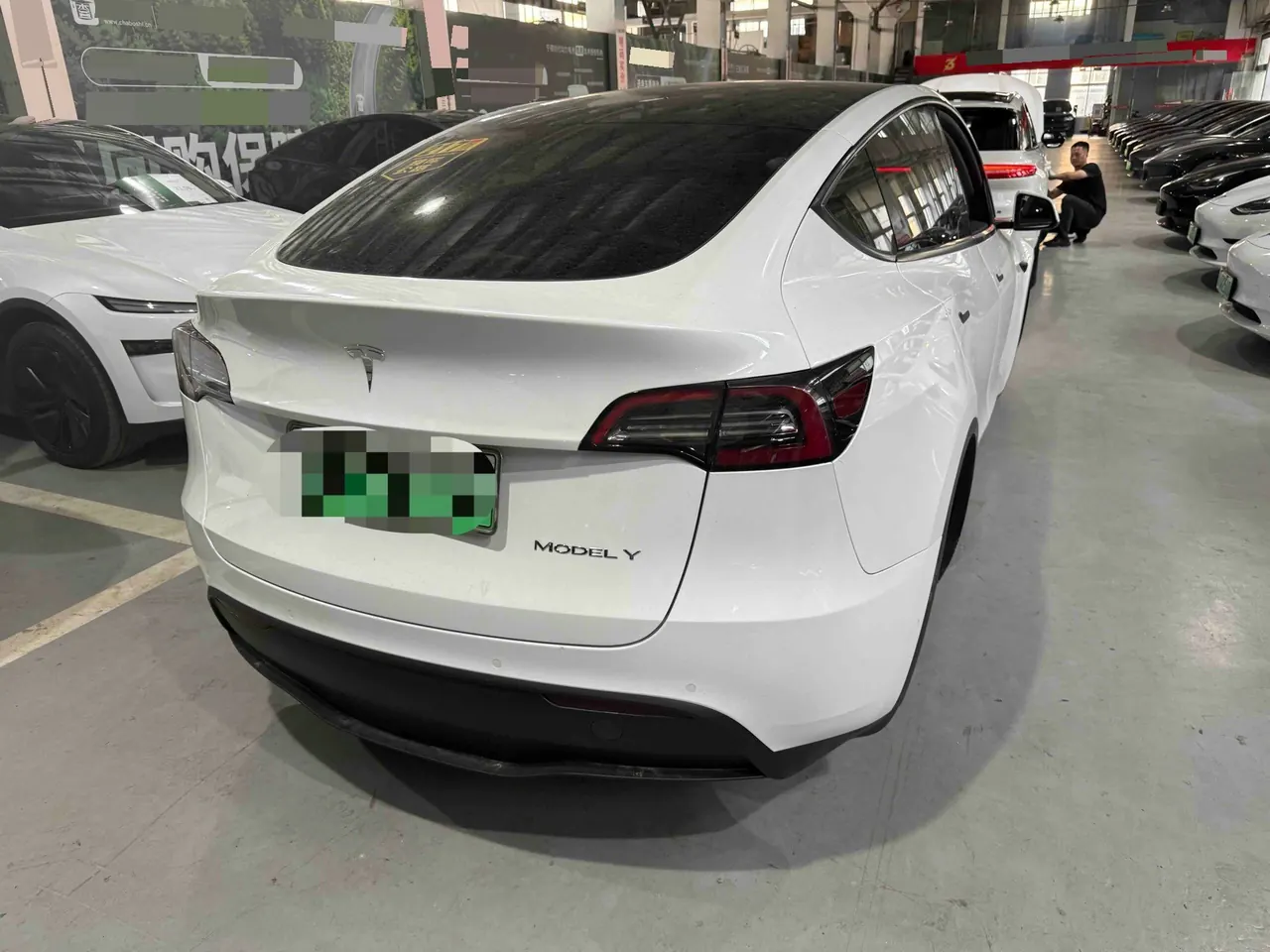 Tesla 2021 Model Y long endurance all-wheel drive version automatic transmission 5