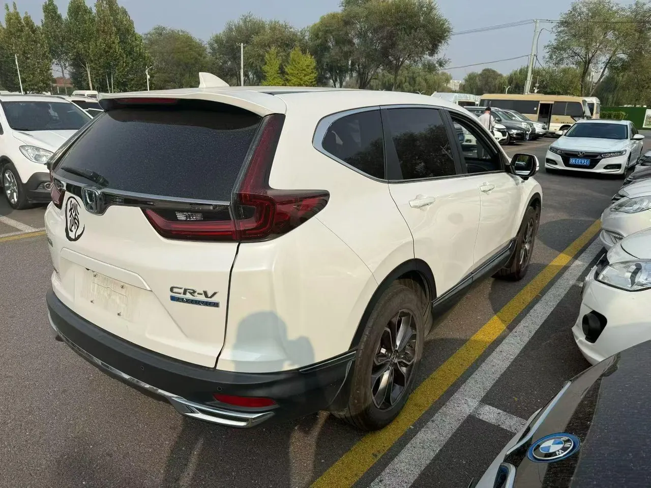 Honda 2021 CR-V hybrid 2.0 stepless four-wheel drive sharp · net version automatic transmission 6