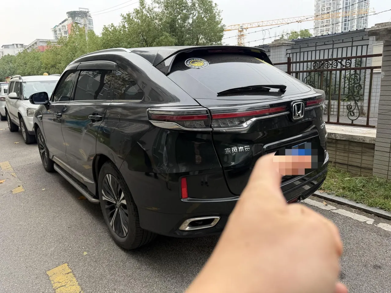 Honda 2020 UR-V 2.0T 370TURBO two-drive elegant version of automatic gear 3