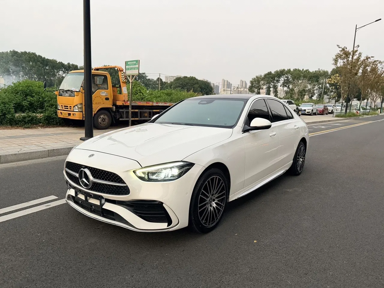 Open image lightbox: Mercedes Benz Class C 2022 C 260 L 48V 1.5T Sports Edition (Modified) Automatic Gear