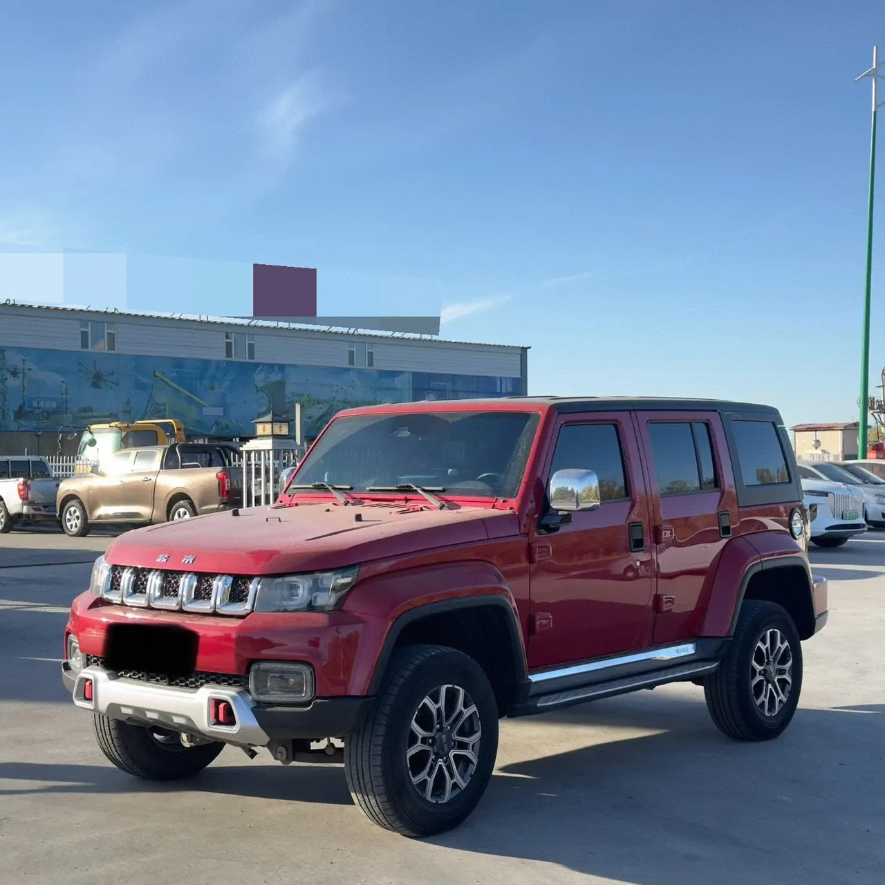 Open image lightbox: Beijing 2020 BJ40 2.0T 4-wheel drive city hunter version chivalrous automatic gear