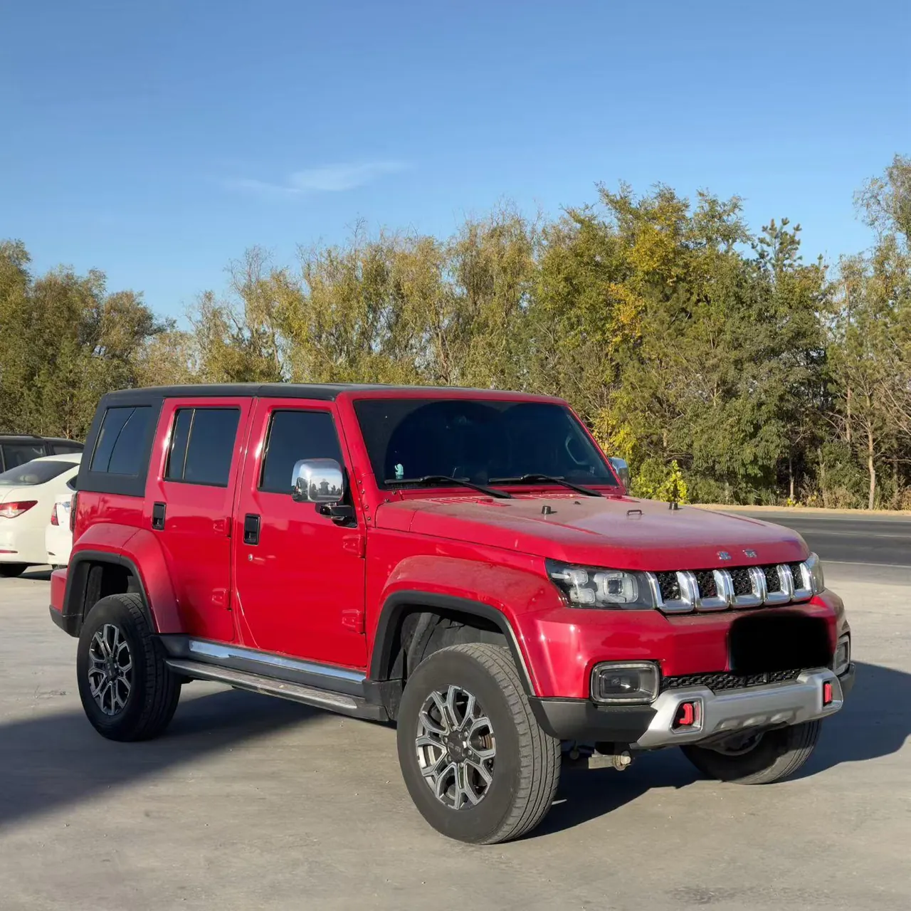 Beijing 2020 BJ40 2.0T 4-wheel drive city hunter version chivalrous automatic gear 3