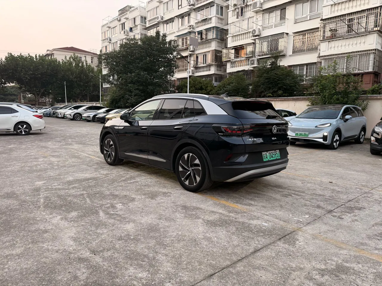 Volkswagen 2022 model ID. 4 CROZZ long endurance PRO version automatic transmission 4