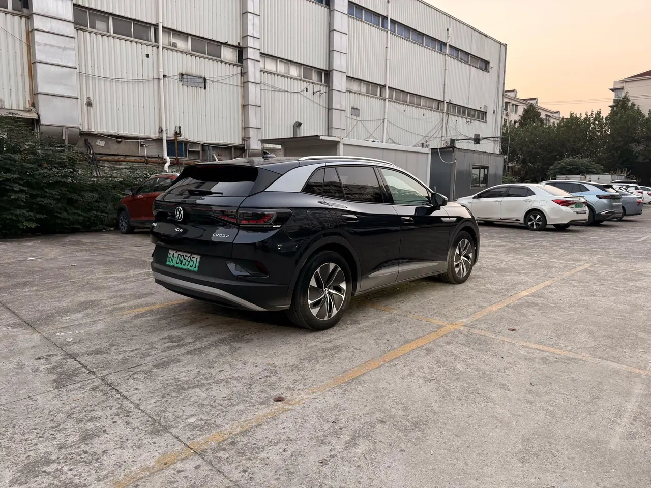 Volkswagen 2022 model ID. 4 CROZZ long endurance PRO version automatic transmission 6