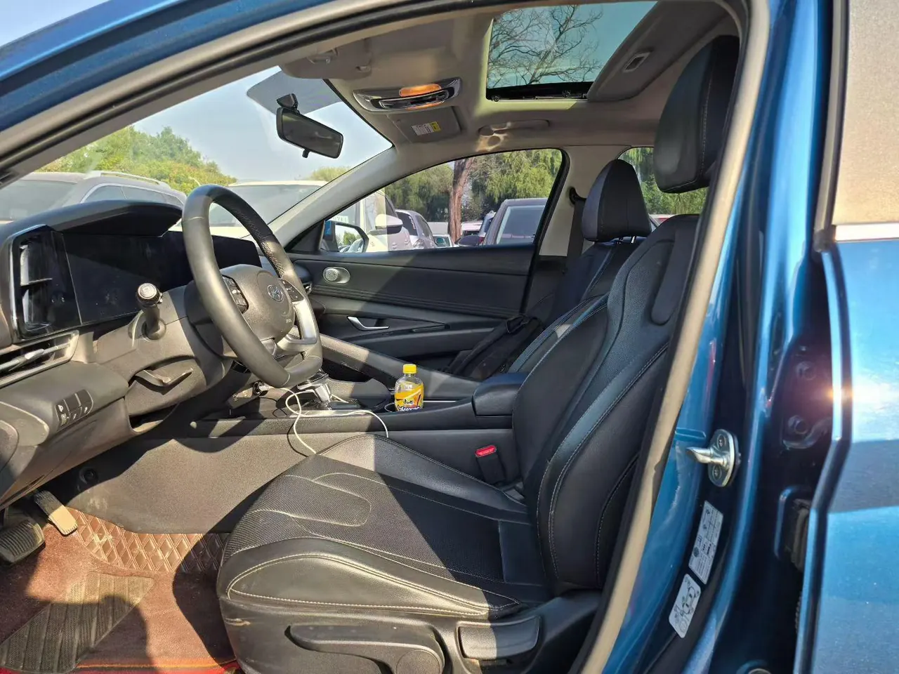 Hyundai 2022 Elantra-sedan 1.5 stepless GLX elite automatic gear 2