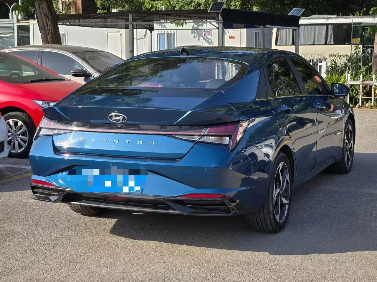 Hyundai 2022 Elantra-sedan 1.5 stepless GLX elite automatic gear 4