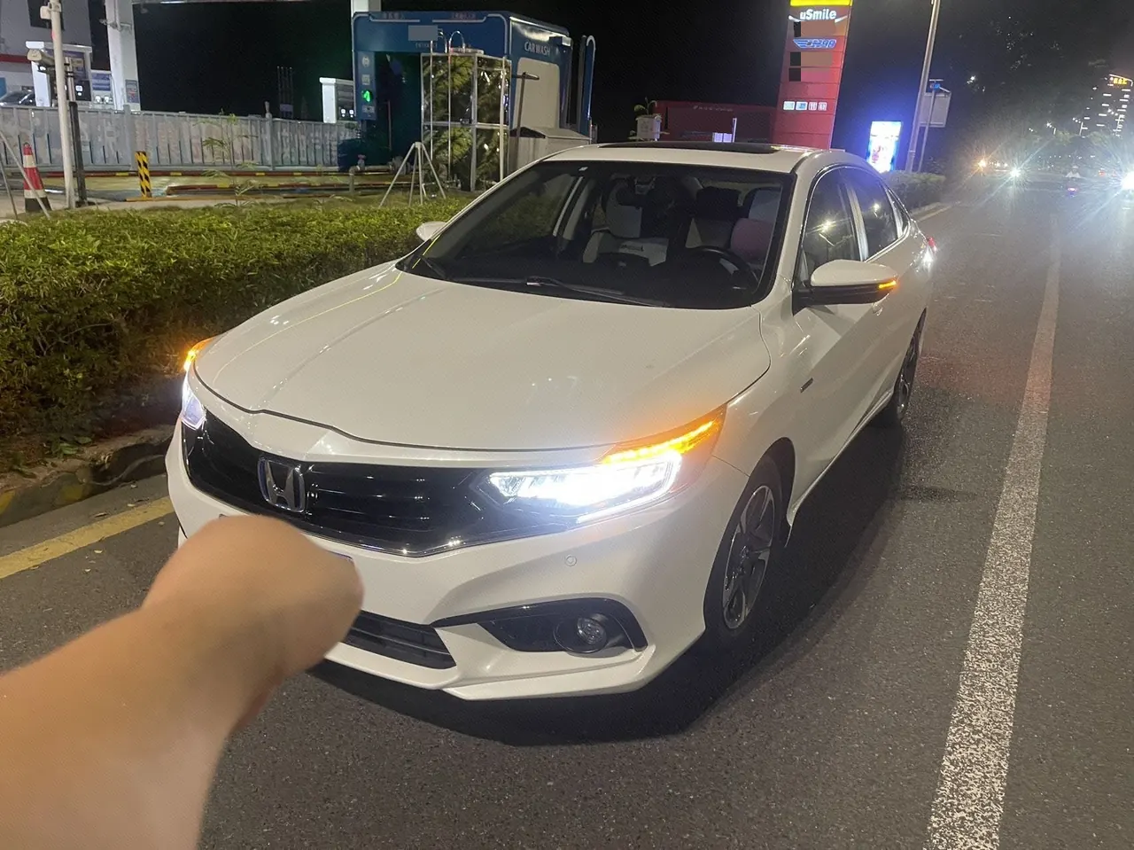 打开图片灯箱:Honda 2021 hybrid 1.5 stepless sharp and clean version of automatic gear