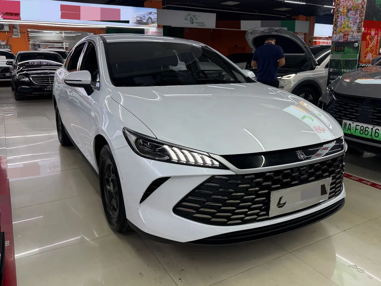 BYD 2025 Qin PLUS DM-i 1.5 stepless intelligent driving version 55KM leading automatic gear 3