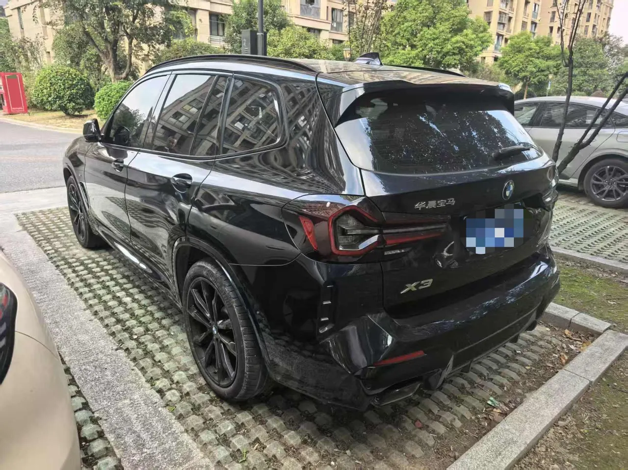 BMW 2023 X3 xDrive30i 2.0T exclusive M obsidian night set automatic gear 7