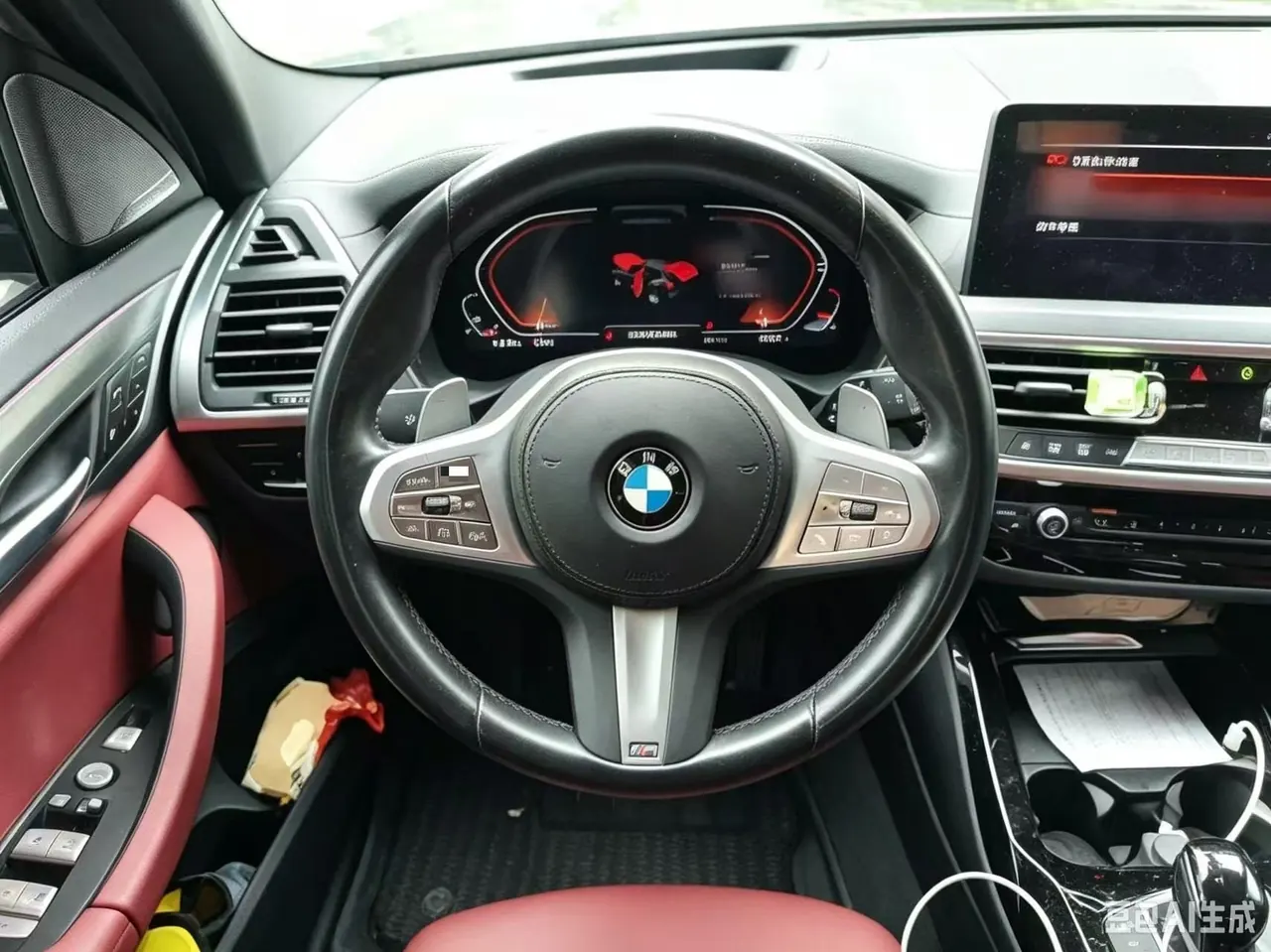 BMW 2023 X3 xDrive30i 2.0T exclusive M obsidian night set automatic gear 8
