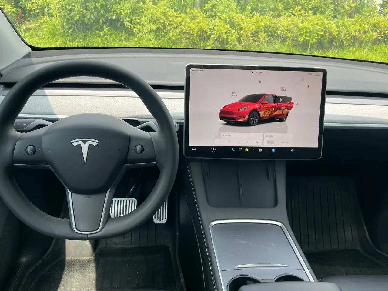 Tesla 2023 Model Y long endurance all-wheel drive version automatic transmission 9