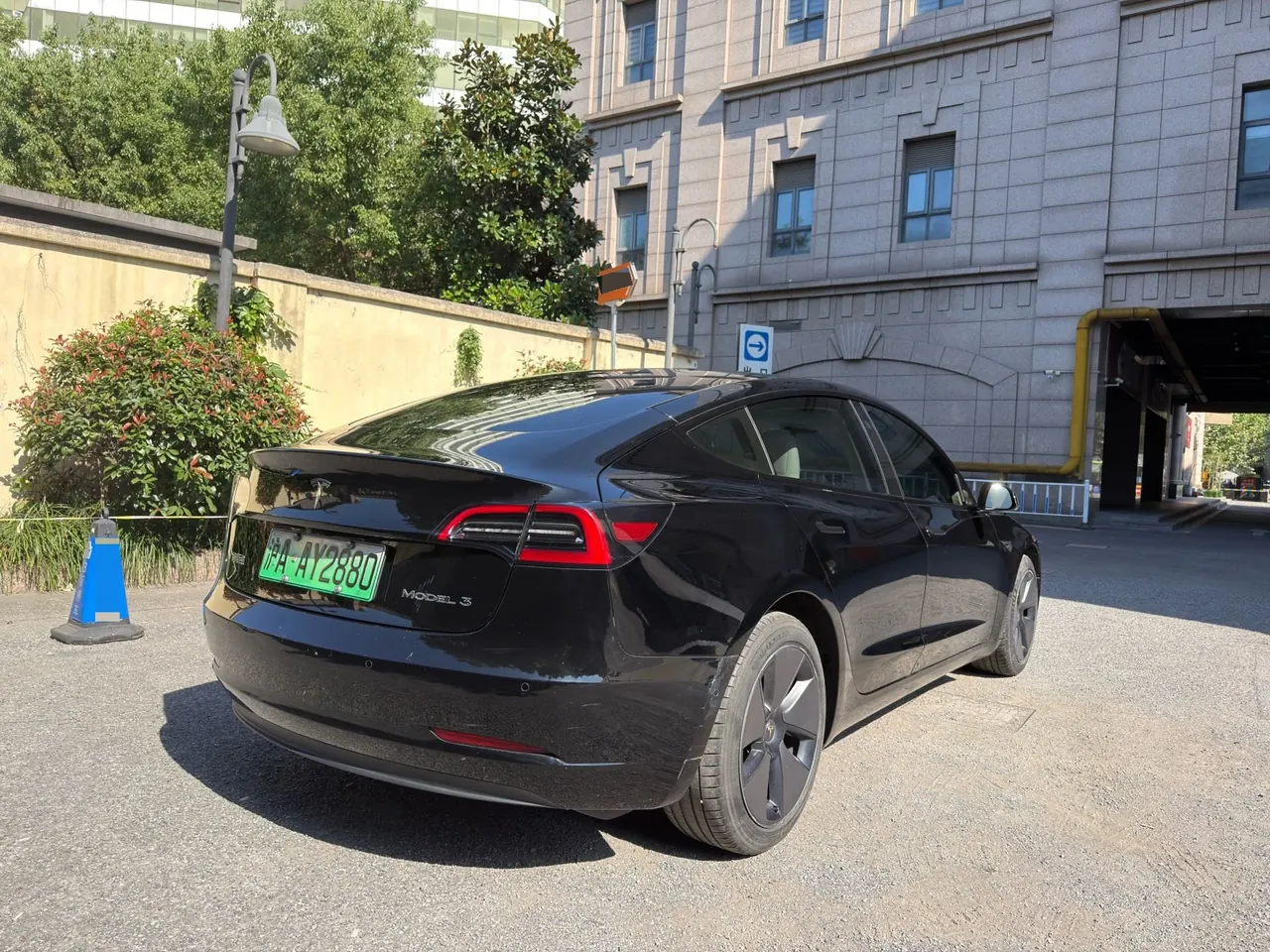 Tesla 2022 Model 3 rear-wheel drive version of automatic transmission 6