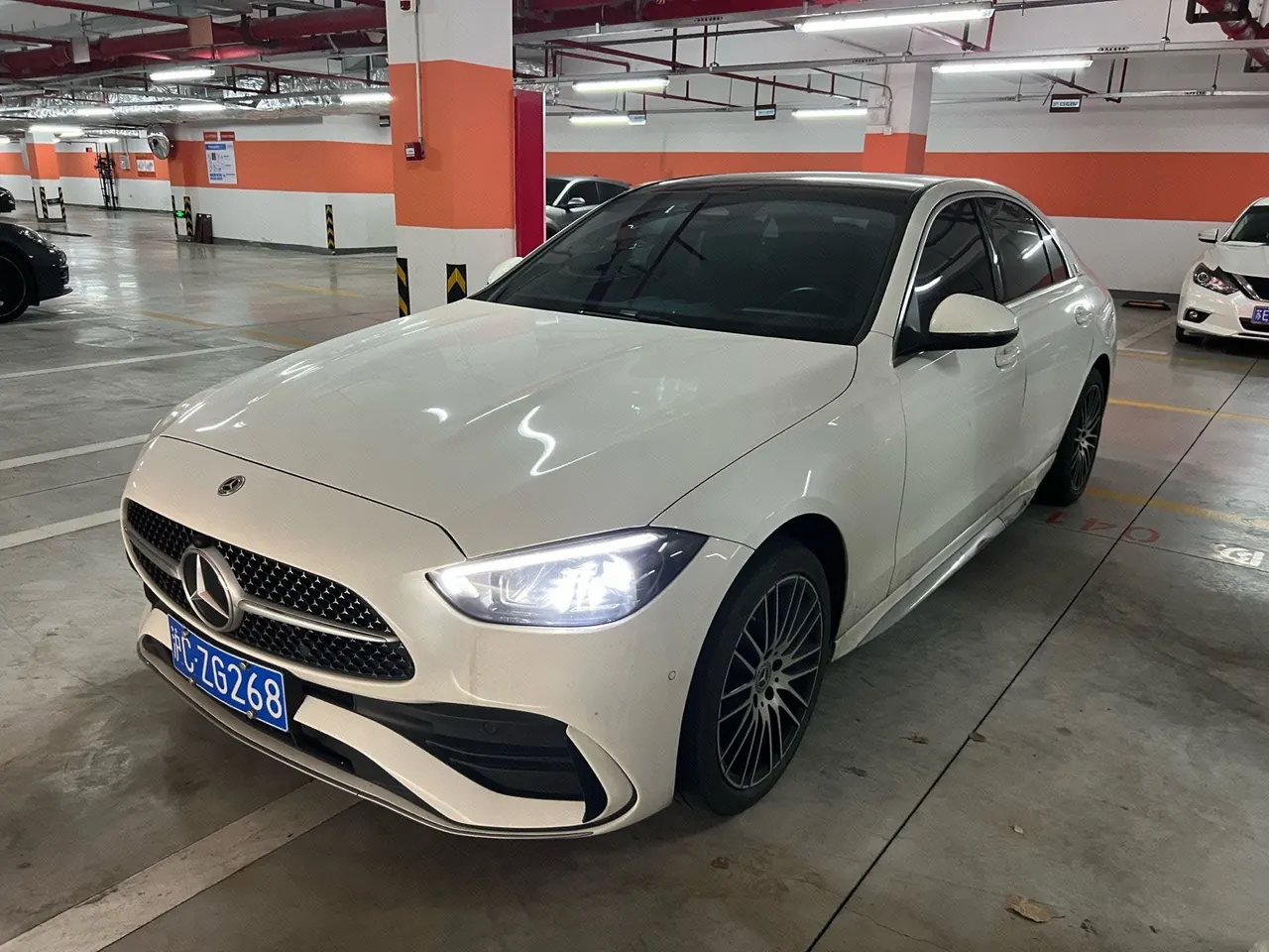 Открыть галерею: Mercedes Benz Class C 2022 C 260 L 48V 1.5T Sports Edition (Modified) Automatic Gear